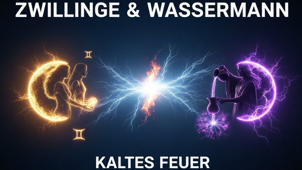 Zwillinge & Wassermann 2026 &ndash; Achtung Diese Liebe ist elektrisch