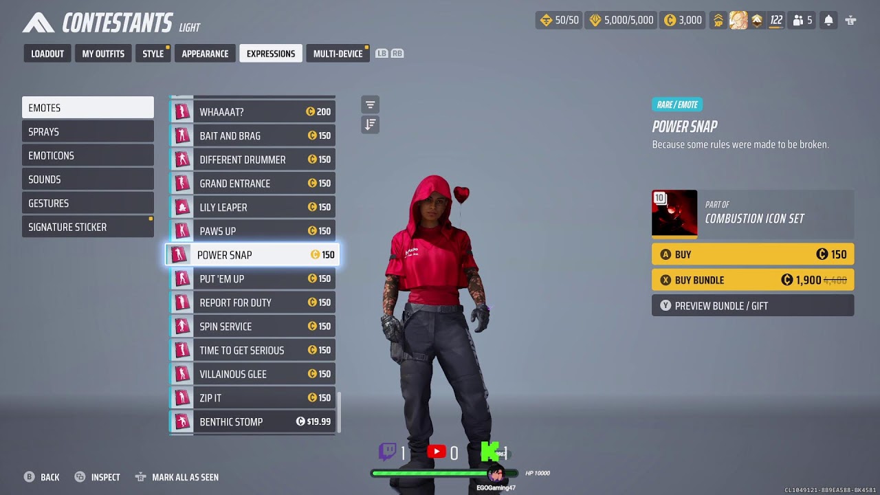 THE FINALS Season 9 - Cashout mode