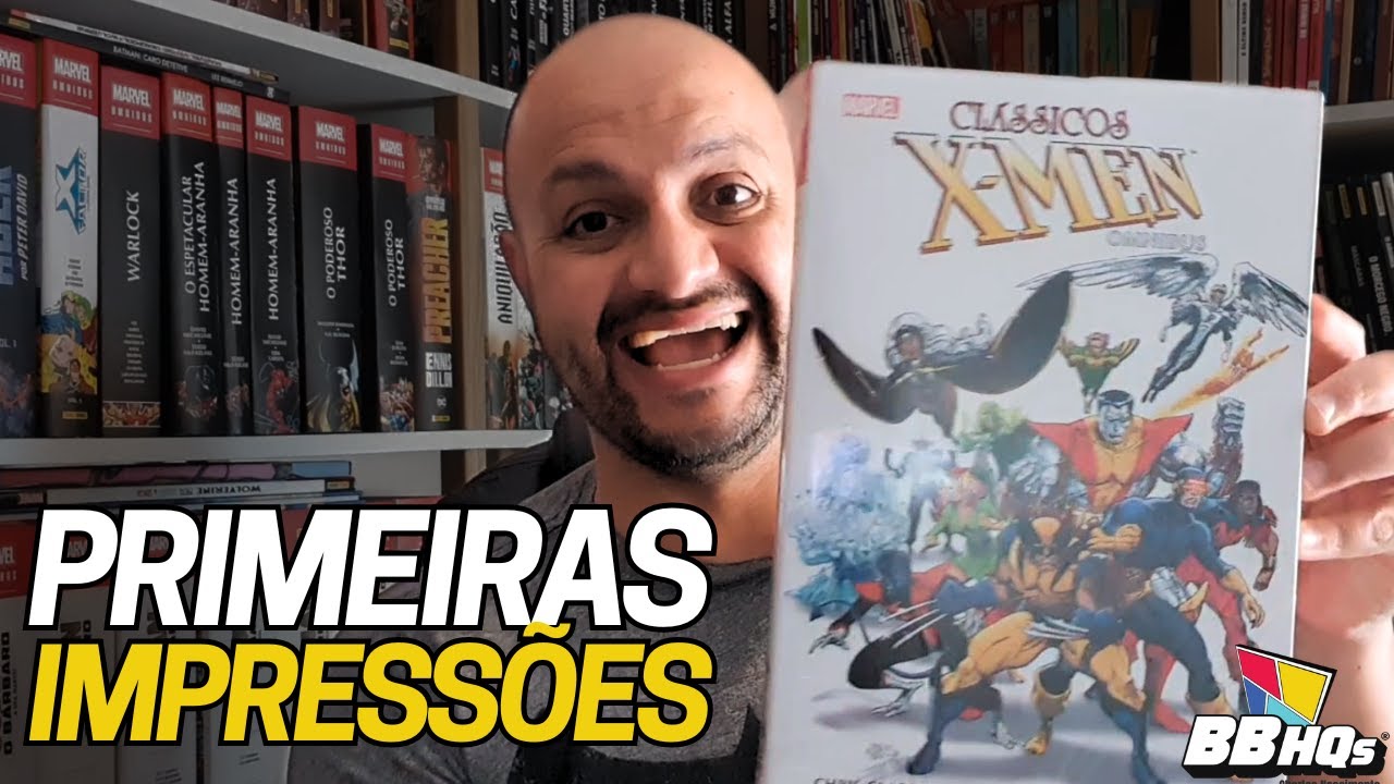 Veja como ficou! X-MEN CLÁSSICOS (Omnibus)