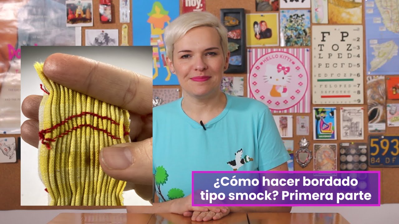 148 ¿Cómo hacer bordado tipo Smock?