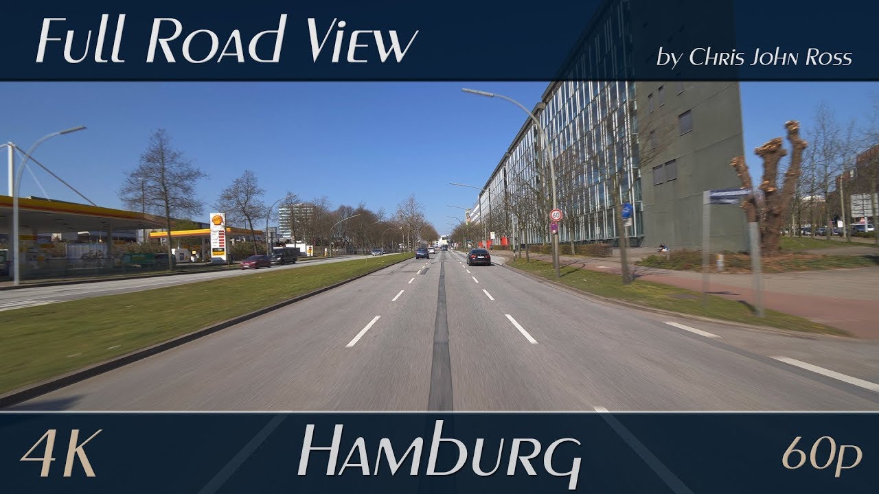 Hamburg, Germany: Veddel - Elbbr&uuml;cken - Rothenburgsort - Hammerbrook - Altstadt - Neustadt - 4K UHD