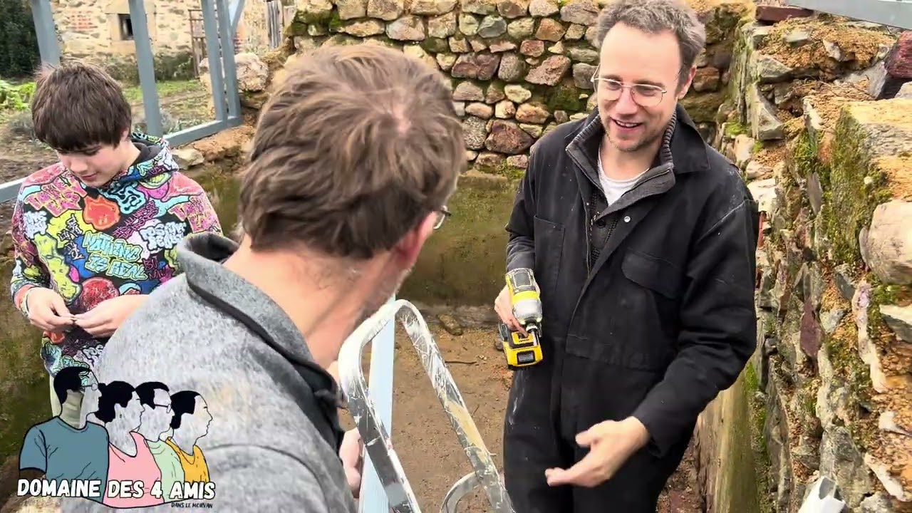 The making of the seedlings greenhouse/van ruine tot plantjeskas 
