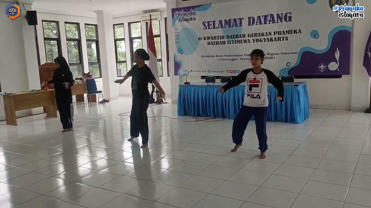Tutorial Tari Prawiratama dari Peserta - Tari Kreasi Gaya Yogyakarta Pramuka Istimewa