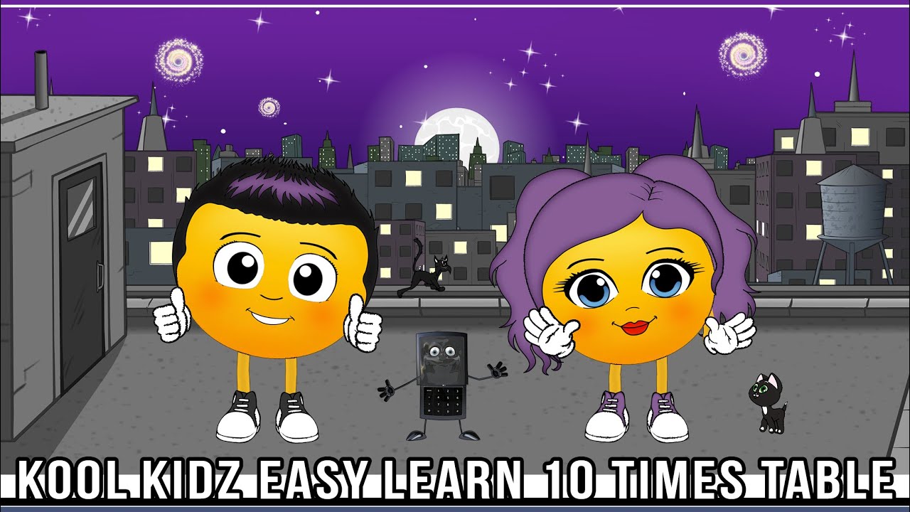 10 Times Tables - Have Fun Learning!