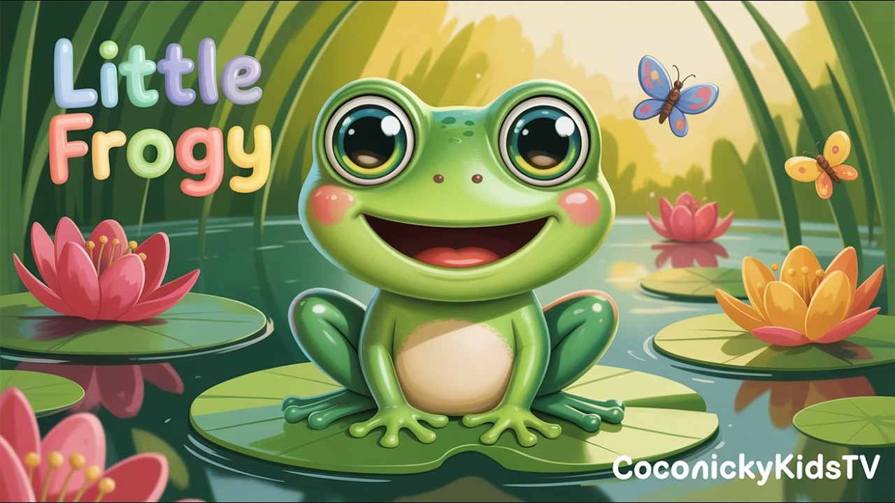 Frog Song | Nursery Rhymes & Kids Songs @CocoMickyKidsTV