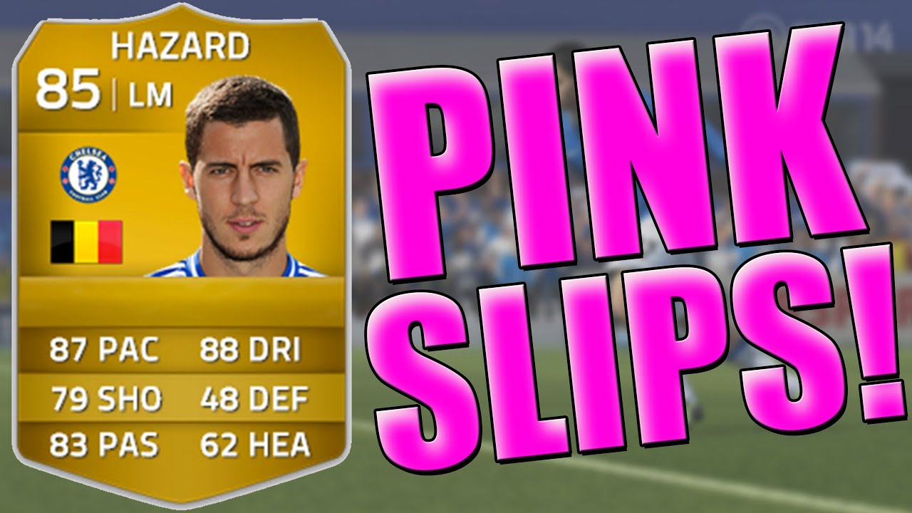 EDEN HAZARD PINK SLIPS - FIFA 14 ULTIMATE TEAM - LIVE REACTION WITH FACE CAM 200,000 COINS