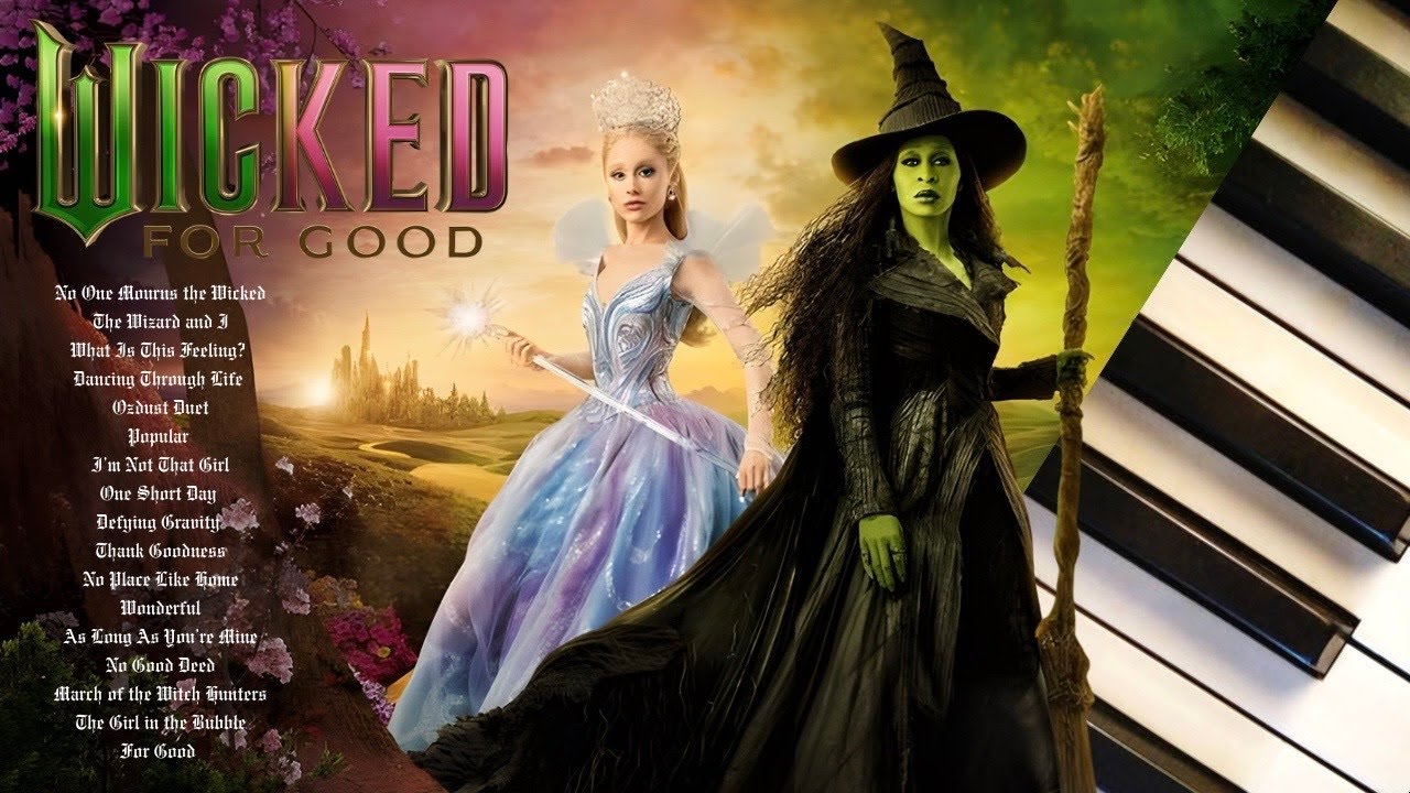 Wicked (For Good) | 1 hour of Calm Piano ♪