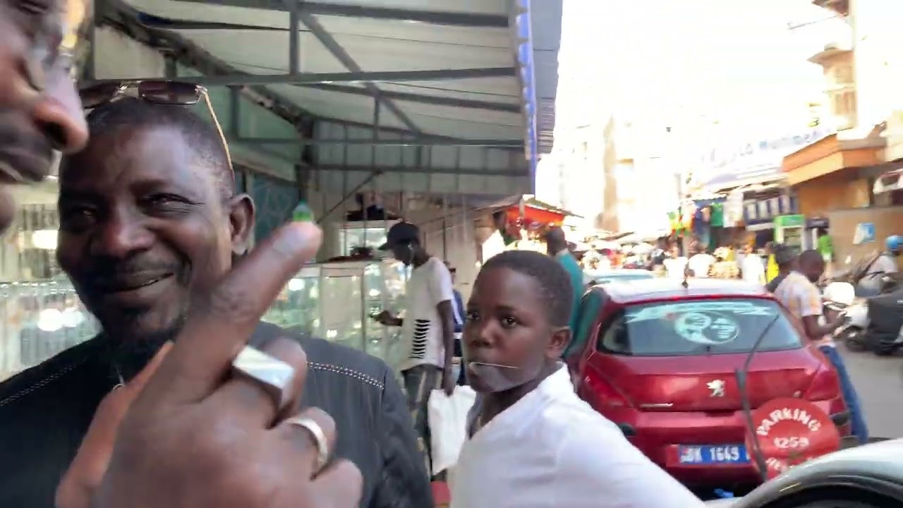One of The Biggest Markets in Dakar Marche Sandaga