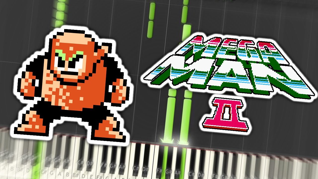 Megaman 2 Wood Man Theme Piano Tutorial Synthesia