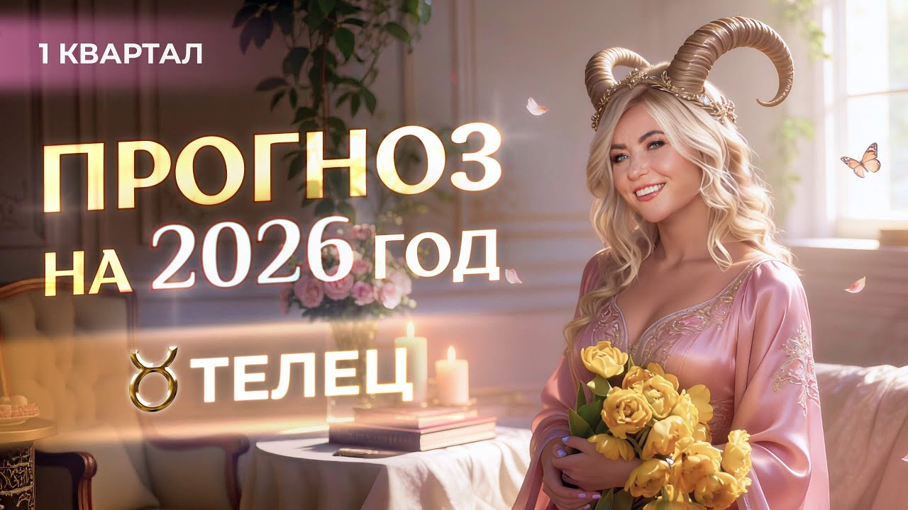 ♉Тельцы прогноз на 2026 год