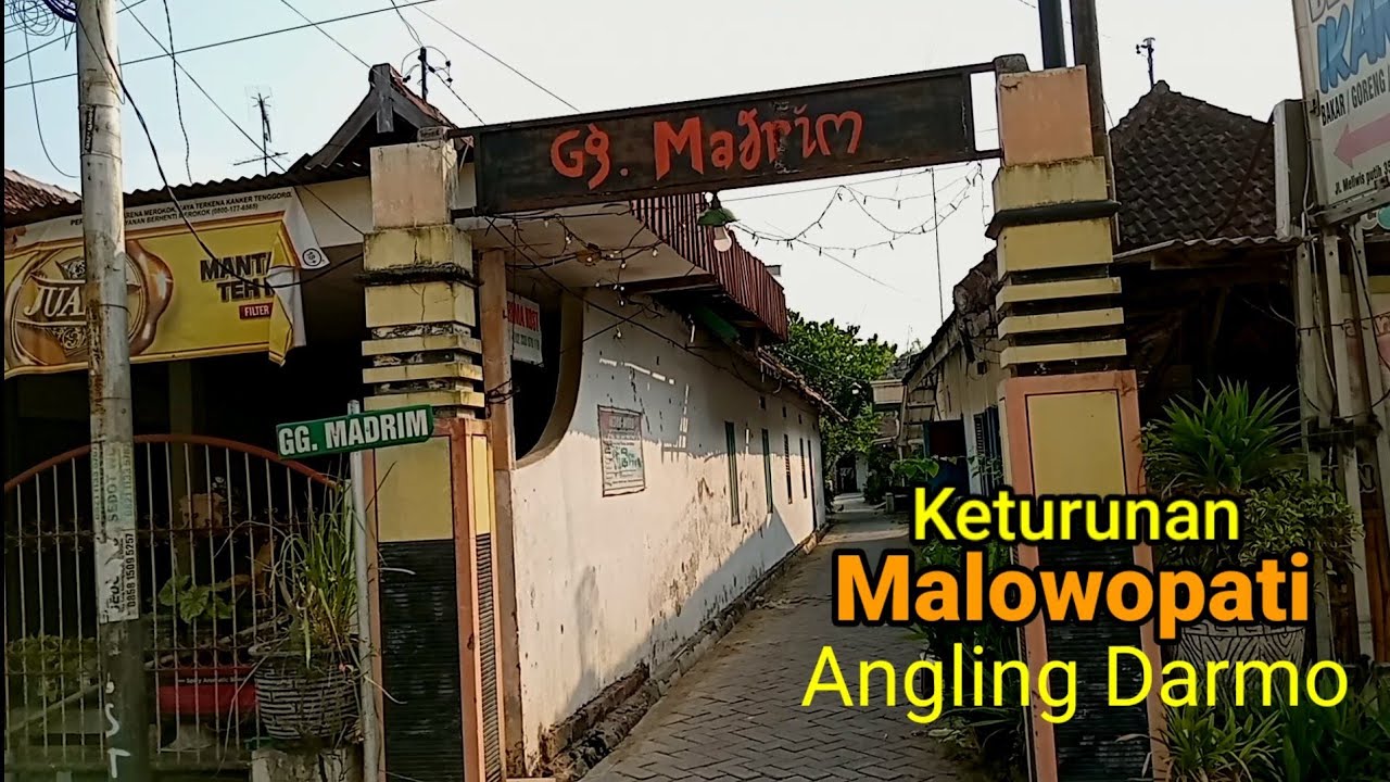 Area lokasi muncul Mliwis putih dan Keturunan Malowopati Angling Darmo Kampung Ngrowo Bojonegoro.