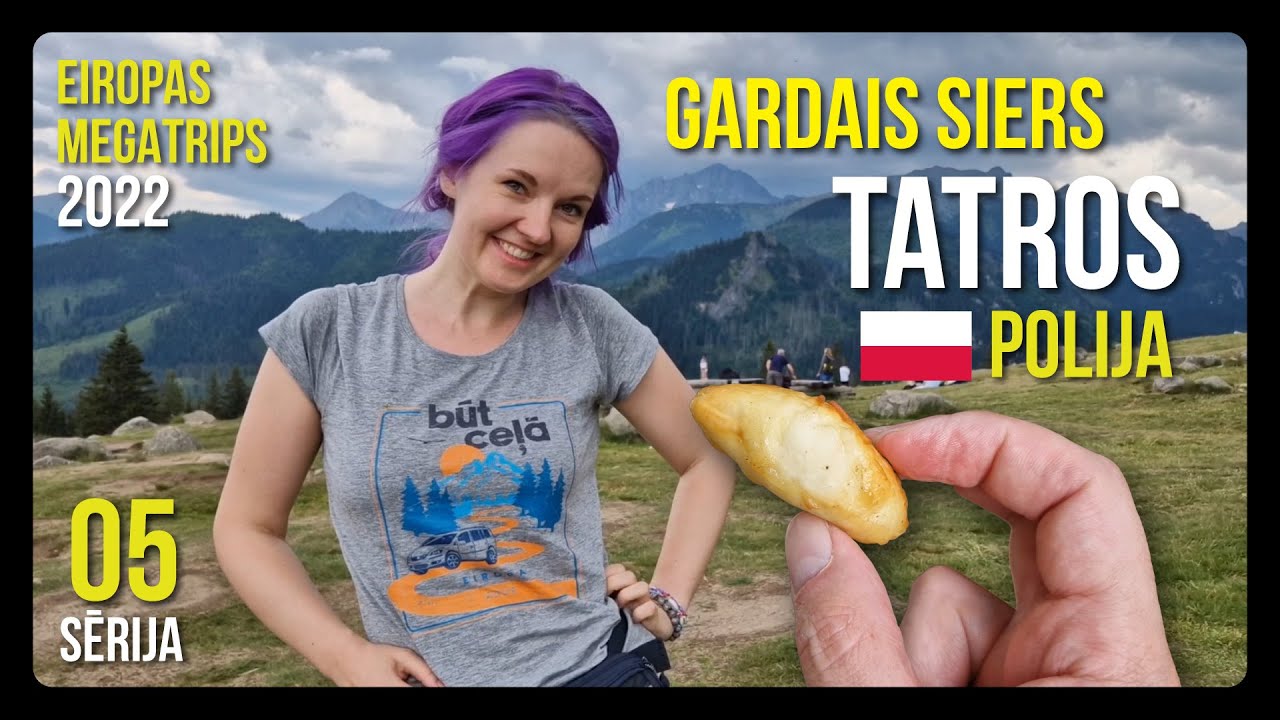 Kūpināts siers Tatru kalnos - Rusinowa Polana. Zakopāne, Polija.