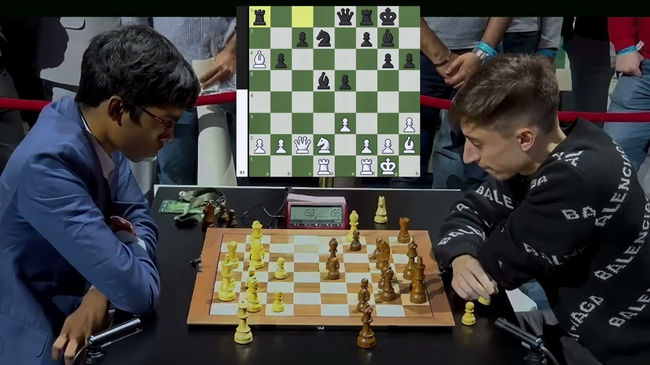Praggnanandhaa (2716) vs. Daniil Dubov (2784)  /  Winner has a chance to go to the Knock Out stage