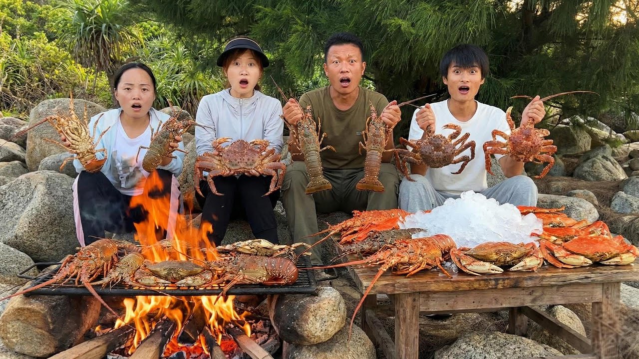 Thử Thách Sinh Tồn Trên Đảo Hoang - Lặn Bắt Bào Ngư Và Sự Cố Nguy Hiểm