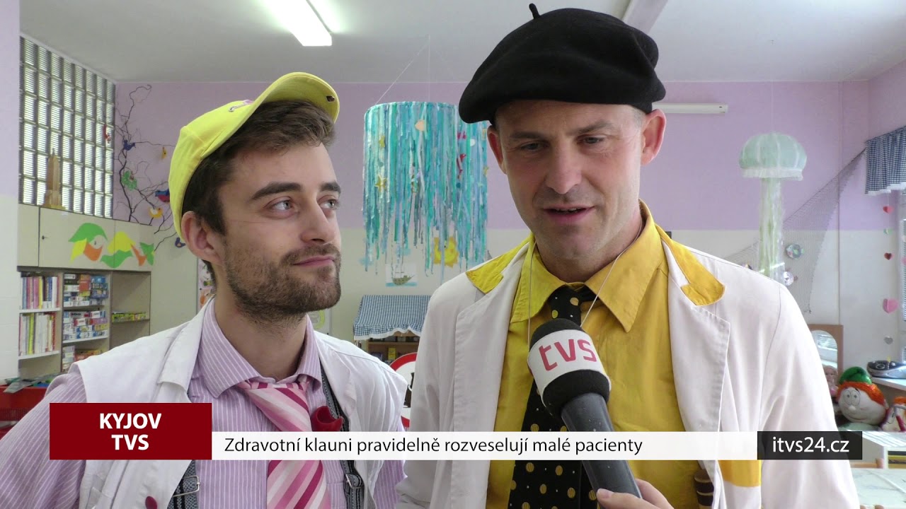 Zdravotní klauni v Nemocnici Kyjov ordinují už 10 let
