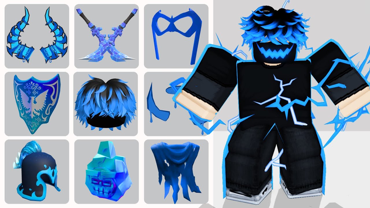 Ого! БОЛЕЕ 30 БЕСПЛАТНЫХ СИНИХ ПРЕДМЕТОВ ROBLOX 😱 РЕАЛЬНО РАБОТАЮТ [2025]