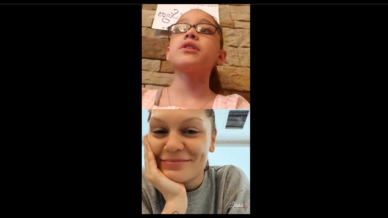 Jessie j instagram live with a little super talented singer 31/03/2020