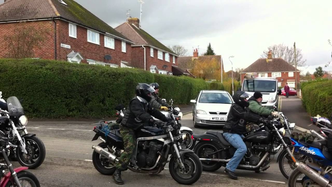 R.I.P SULLY ( Yeovil ) Bikers Farewell