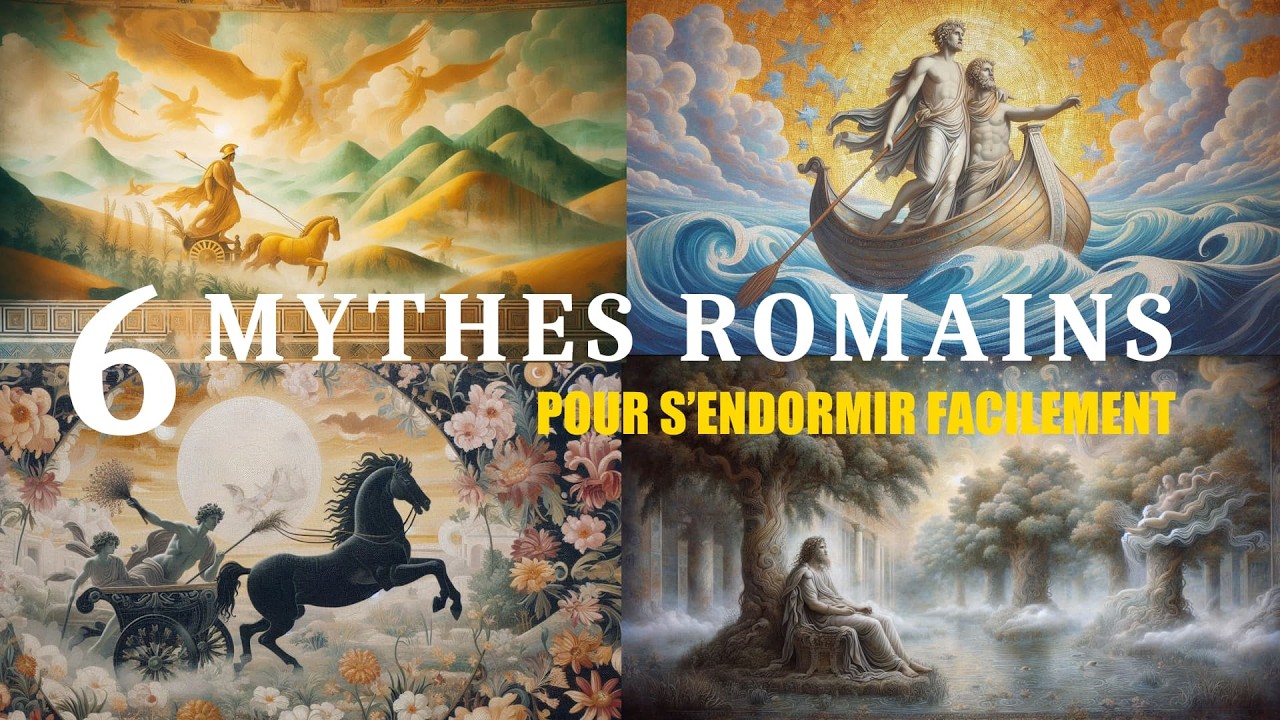 6 Histoires Mythologique Romains pour DORMIR | Histoire pour Dormir | voix homme