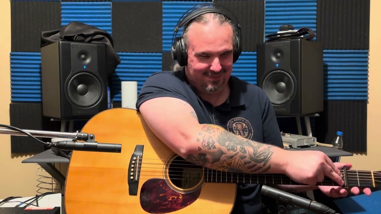 James Goodall Traditional Dreadnought Guitar, Macassar Ebony & Adirondack, bomb factor!