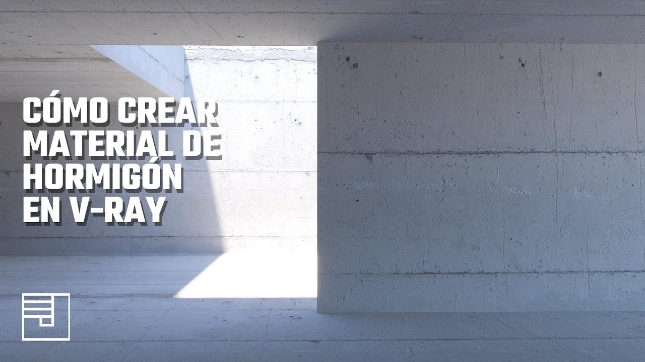 Cómo crear material de hormigón en V-ray