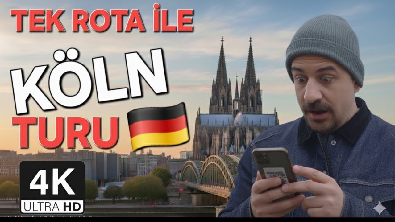 Tek rota ile Köln turu: Kölne İlk Kez Gelenler İçin En İyi Rota 🇩🇪köln travel/köln vlog