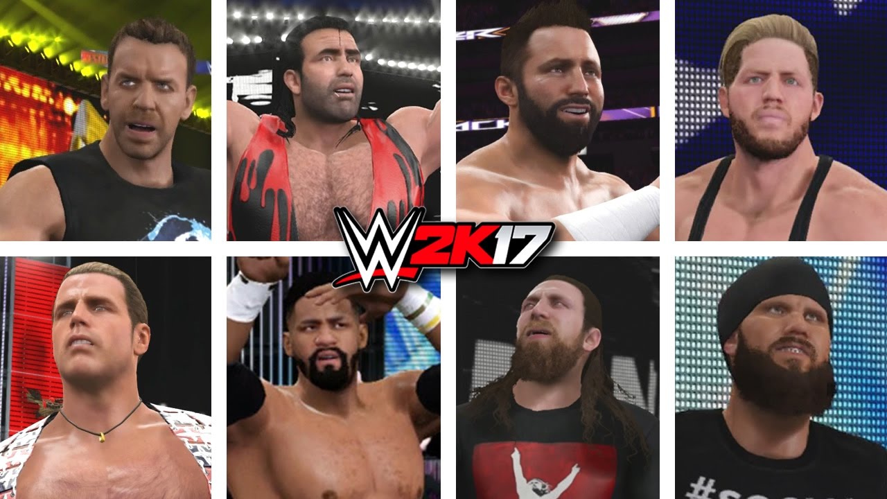 WWE 2K17 - Brand New Zack Ryder, Christian, Daniel Bryan, Shawn Michaels, Scott Hall Entrances