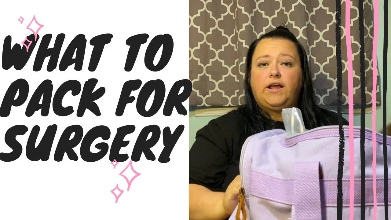 What to pack for VSG surgery! #VSG #weightloss #gastricsleeve