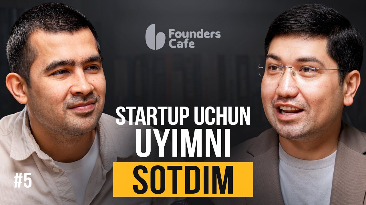 Startup uchun uyimni sotganman! Alisher Tojiyev bilan ekskluziv podkast