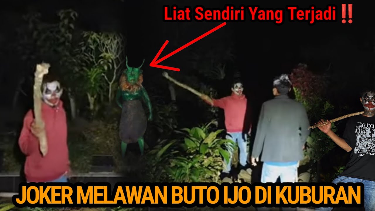 PARA JOKER TIDAK TERIMA INGIN MELAWAN BUTO IJO