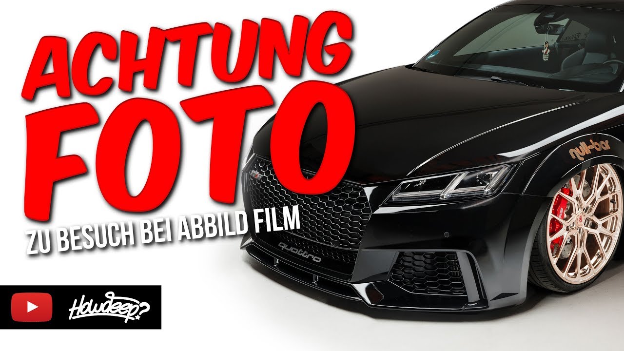 HOW DEEP? // ACHTUNG FOTO! TTRS SHOOTING