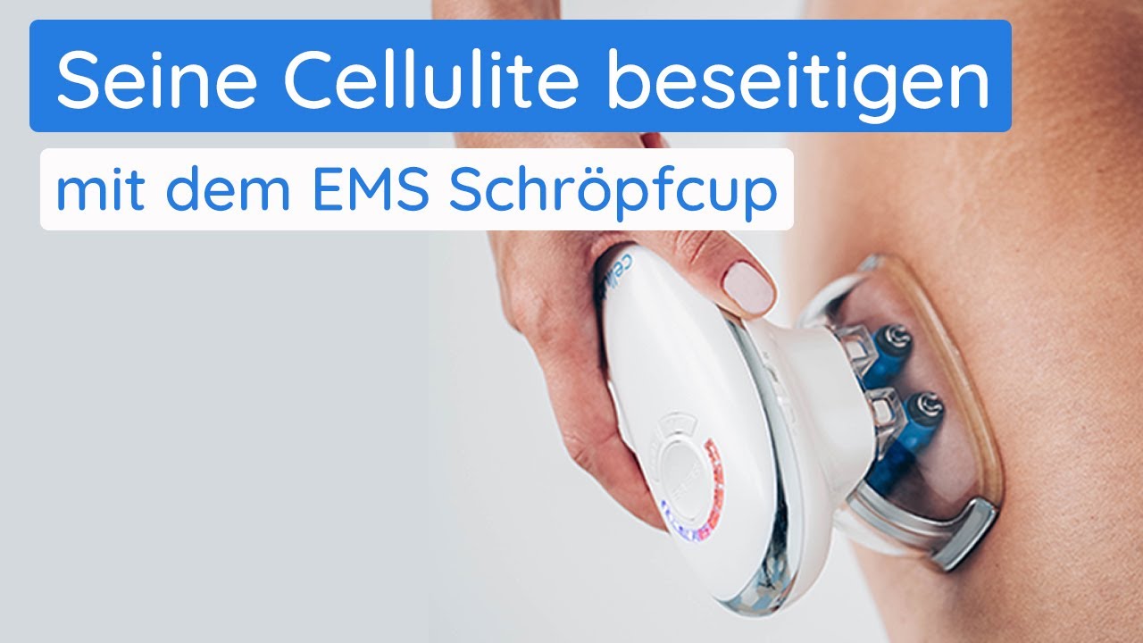 Wie beseitigt man Cellulite mit dem Cellublue Elektrostimulierender Schr&ouml;pfcup?