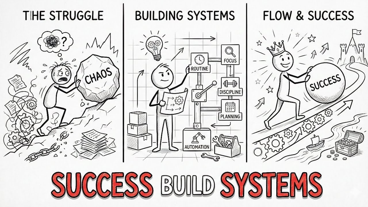 Success Is Hard Until You Build These 5 Systems (Most People Miss #3)