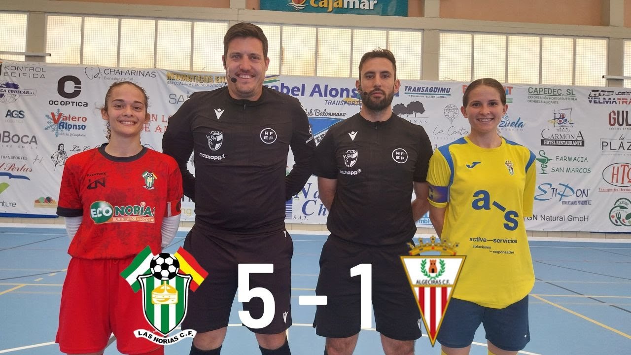 Las Norias CF  -  Algeciras CF   (Futsal Femenino)     25/05/2024  BAU