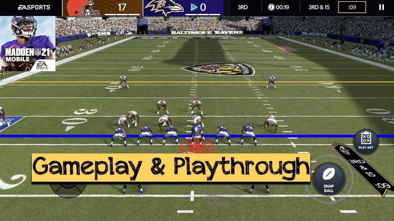 Madden NFL 21 Mobile Football (by EA)- Android / iOS Gameplay