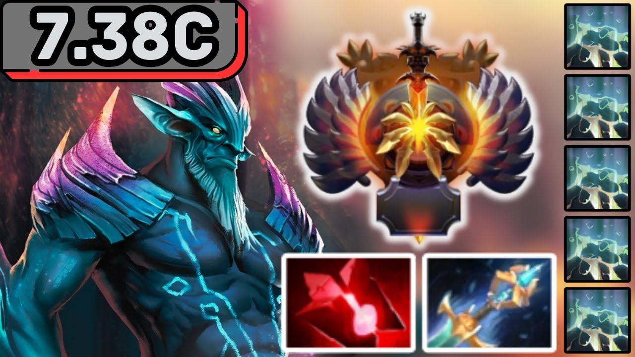 IMMORTAL Match MVP LESHRAC Soft Support Gameplay 7.38c - Dota 2 Support