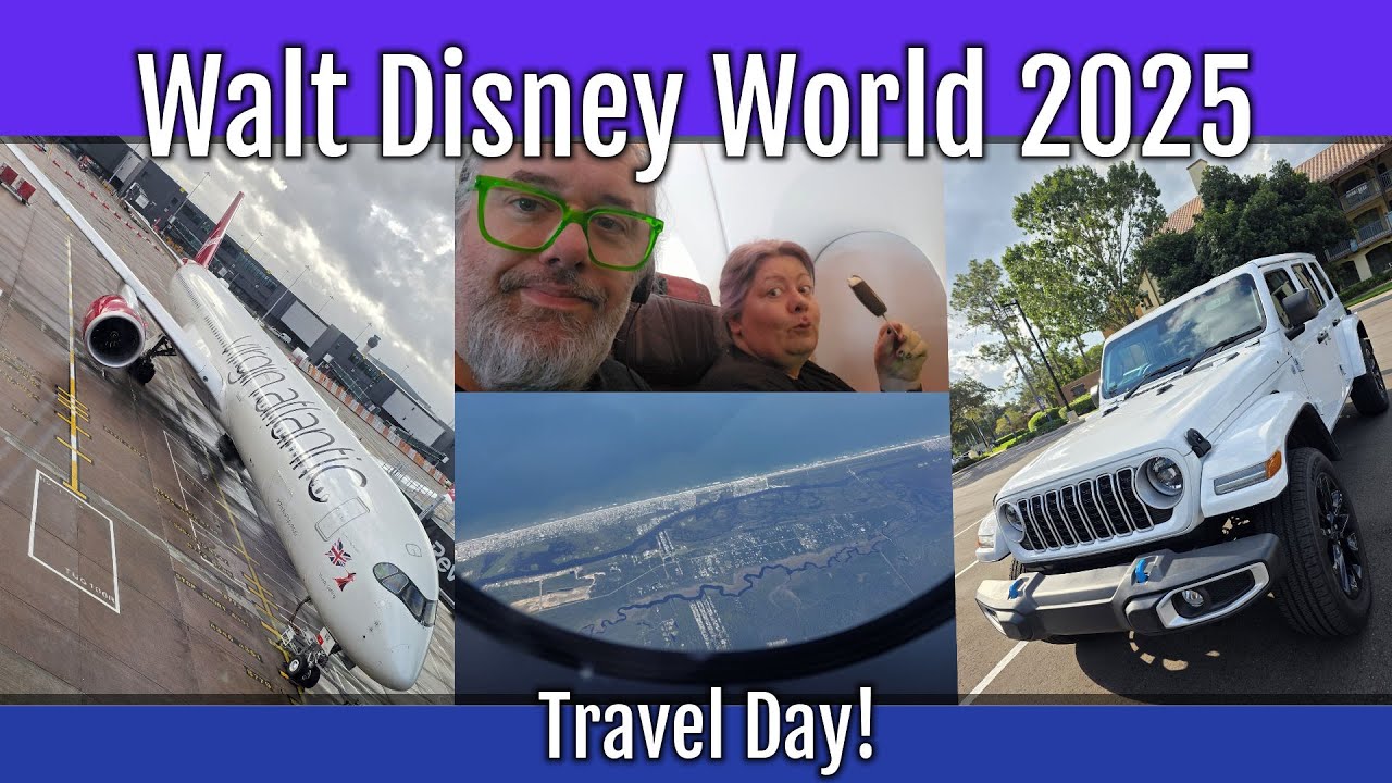 Флорида 2025 &mdash; День путешествия &mdash; Манчестер &mdash; Walt Disney World Coronado Springs &mdash; День 1
