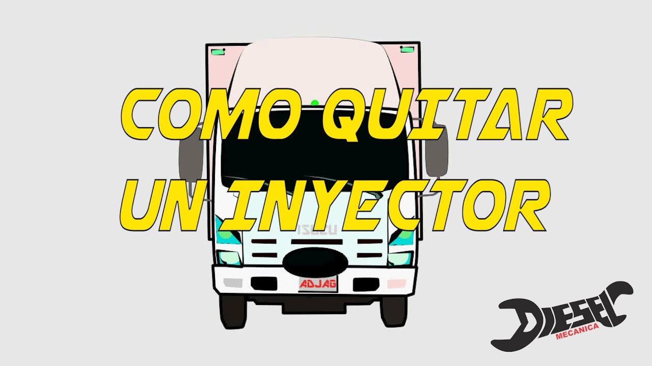 INYECTOR ISUZU 4HK1, TUTORIAL