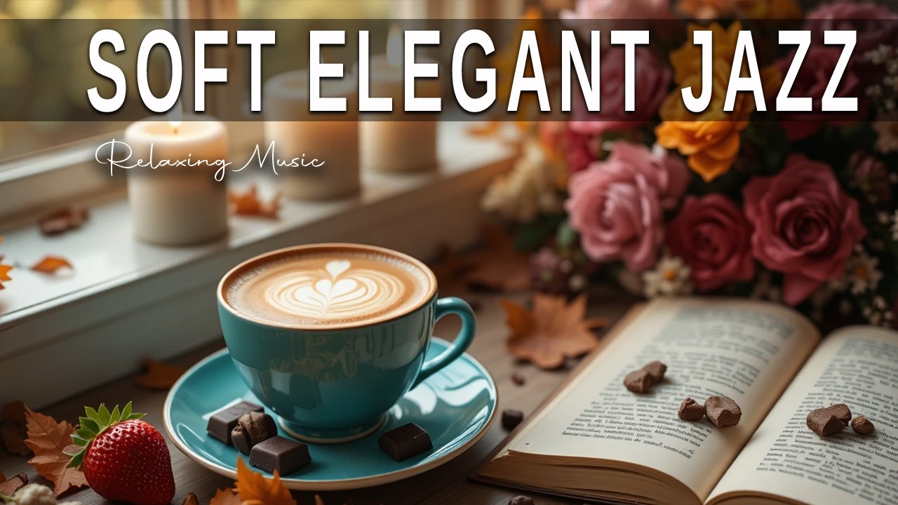 Soft Elegant Jazz ☕ Bossa Nova instrumental for  Studying, Working & Great Moods