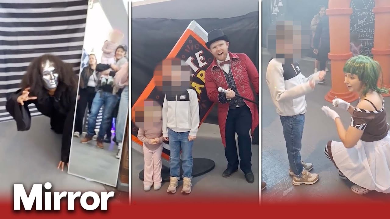 Inside Glasgow 'Willy Wonka Experience' disaster