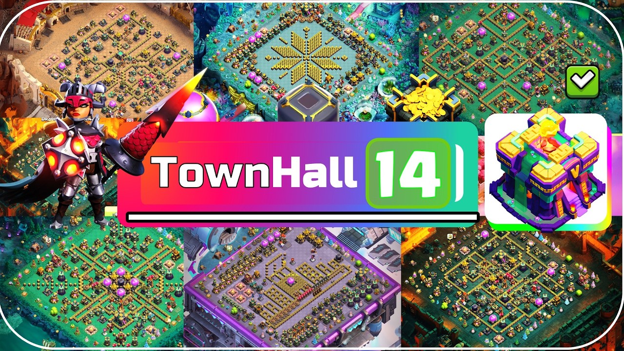 TOP 20! NEW BEST TH14 Base Layouts | Town Hall 14 (TH14) War/Legend Base/Farming Base/Progress Base