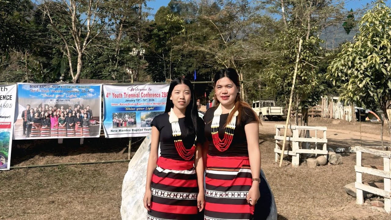 The 4th Youth Triennial conference 15 - 18 -2026 At Katang mbeukam Manipur ❤️ Leuseuyile vlog 