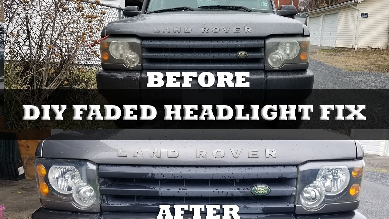 2004 Land Rover Discovery 2 Headlight Restoration