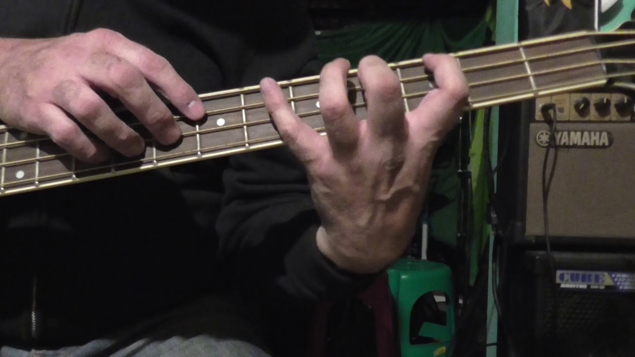 Cómo Tocar El Rock de la Cárcel en el Bajo, Técnica Robin