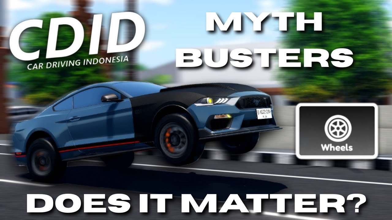 DOES IT MATTER??? CDID - Car Driving Indonesia Update v2.0 Roblox Mythbusters: Wheel Modifications