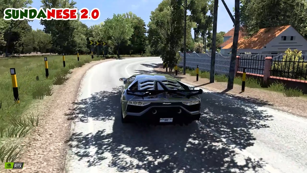 Lamborghini in ETS2 v1.55 | Ultra | SUNDANESE 2.0 | Euro Truck Simulator 2 | No Commentary