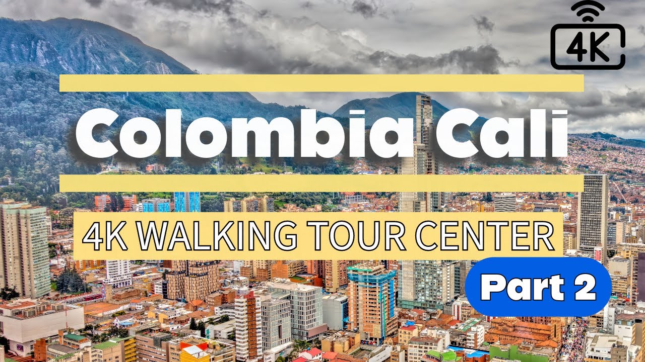 Walking Center of Cali Colombia 4k Video Oct 2023 Part 2