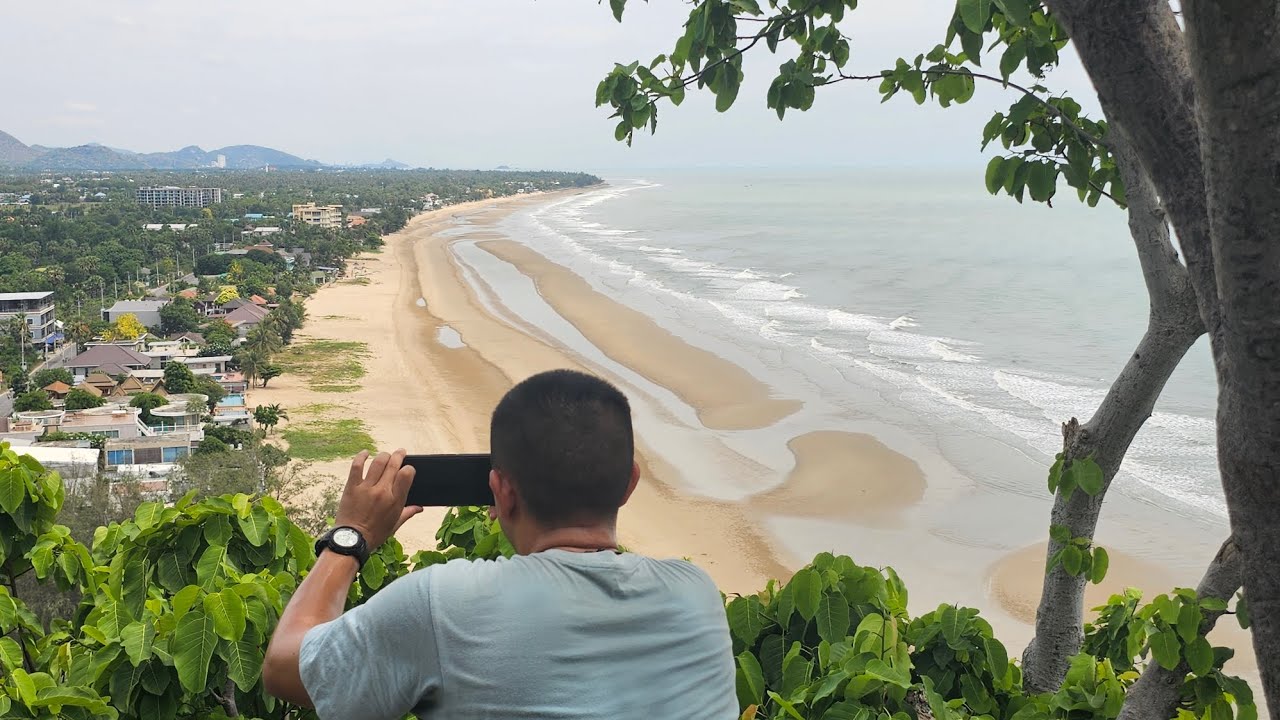 Romantischer Traumstrand Khao Kalok Pran Buri mit abenteuerlichem Naturpfad zum Viewpoint