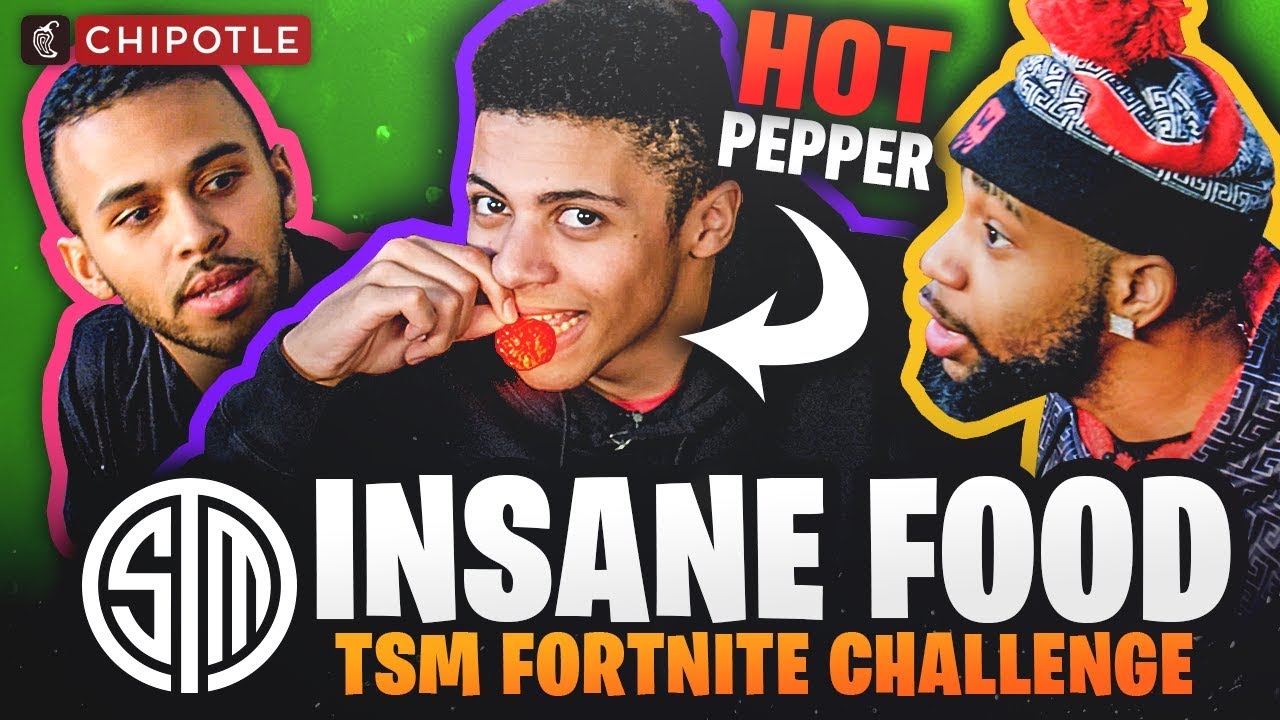 TSM Fortnite INSANE Food Challenge