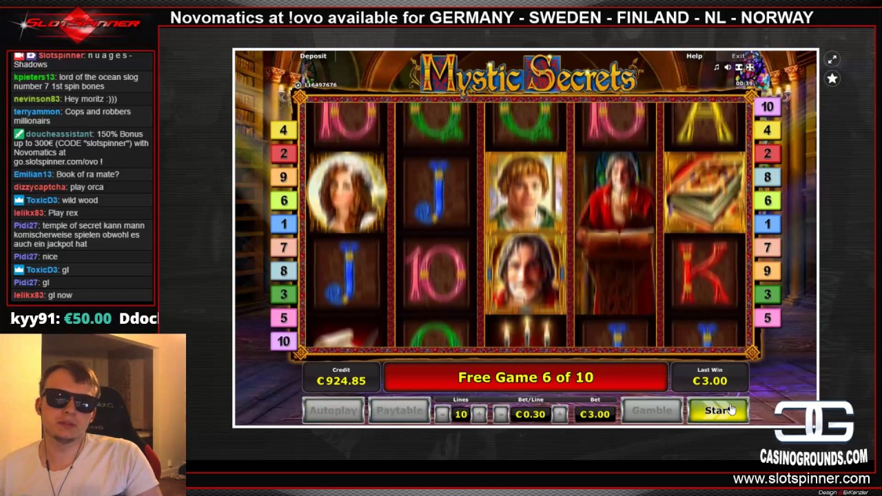 Novomatic Mystic Secrets - Super Big Win!!